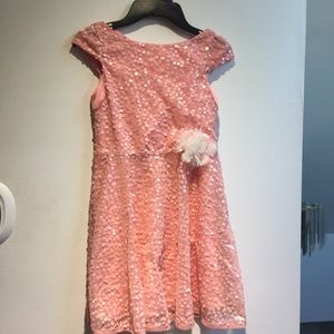 Formal party girls dress size L